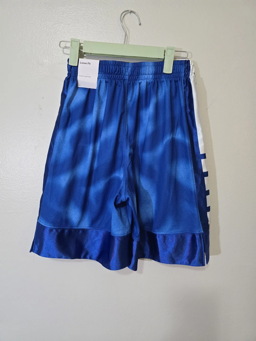 Kids NWT Nike Dri-fit Blue Athletic Basketball Shorts